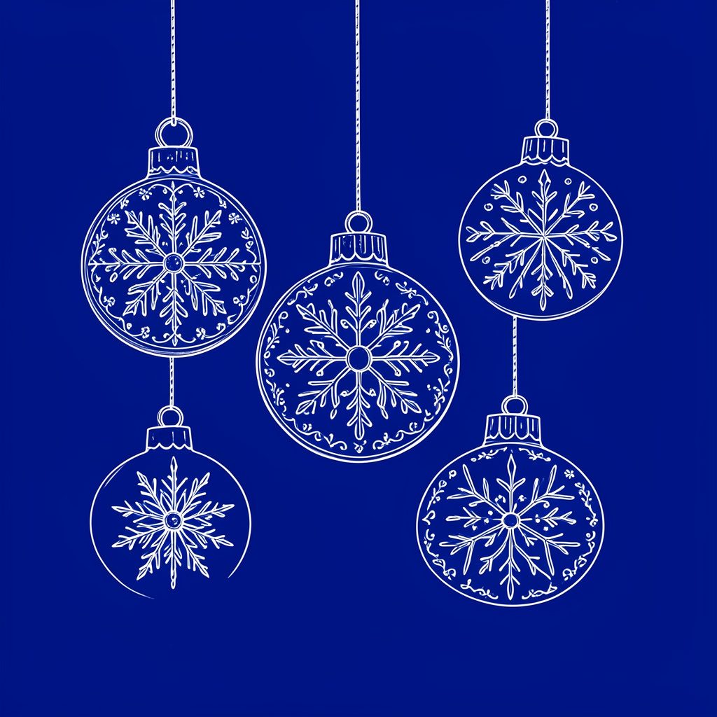 Handmade Croatian ceramic Christmas ornament with lace imprint, shown in detail against a soft background